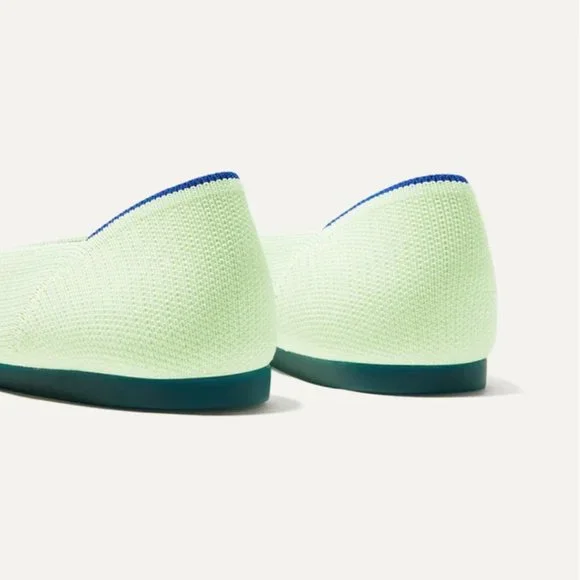 NIB Rothy's The Point Shoes in Sour Apple (SIZES 7 + 7.5) NWT / NIB